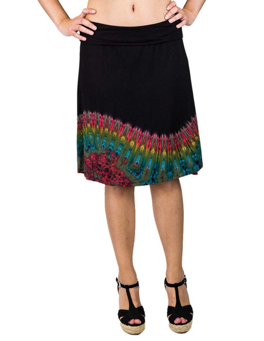 Tie dye skirt outlet mini