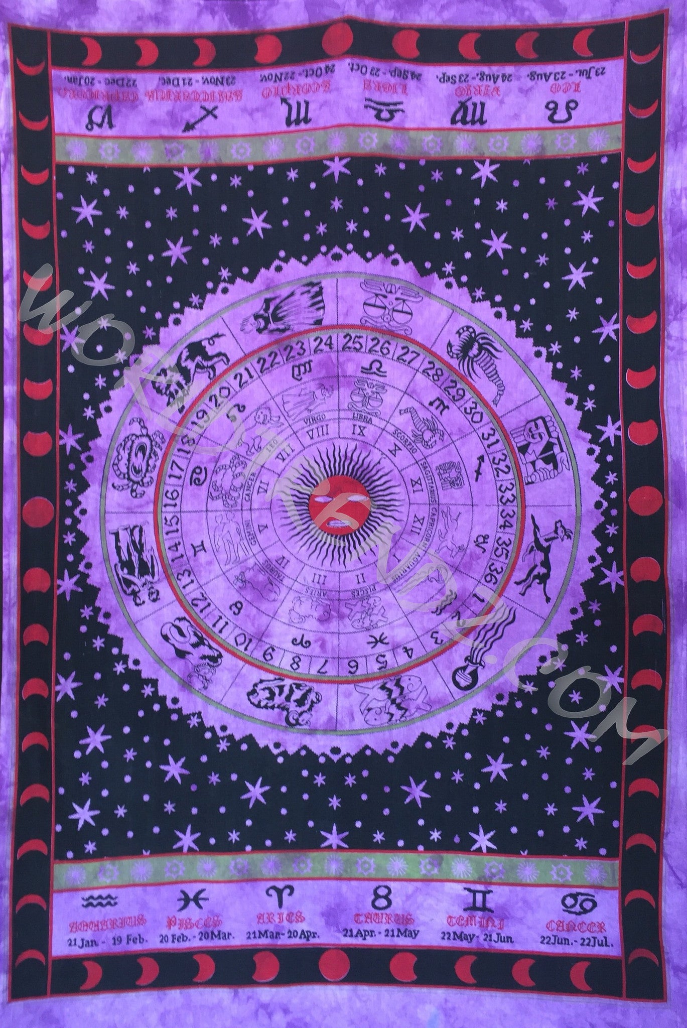 Zodiac tapestry best sale