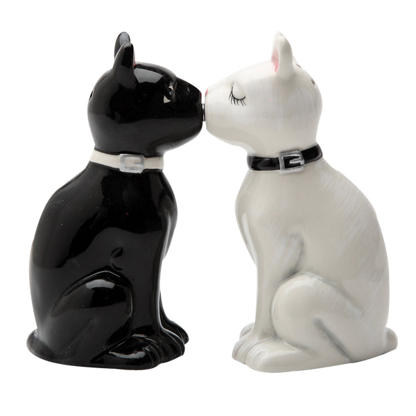 Feline Spicy Salt & Pepper Shaker Set – A Purrfect Blend of Charm, Functionality, and Artistic Flair