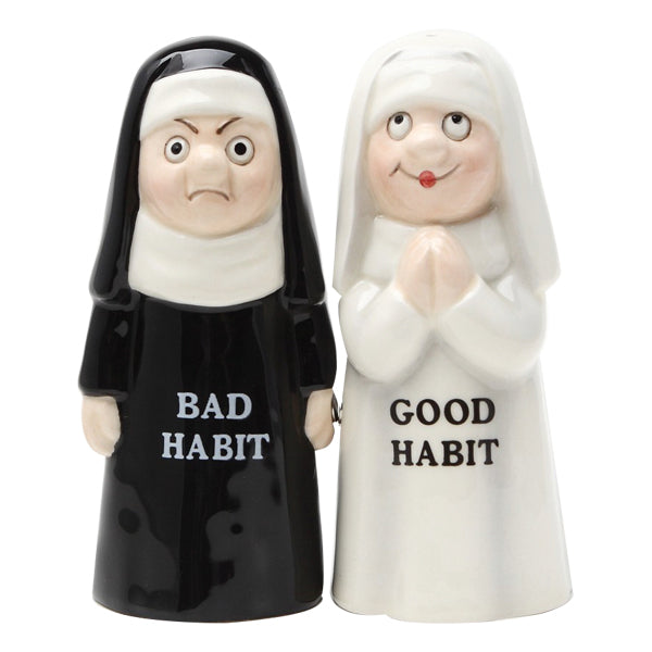 Unleashing Playful Charm: The Habits Salt & Pepper Shaker Set