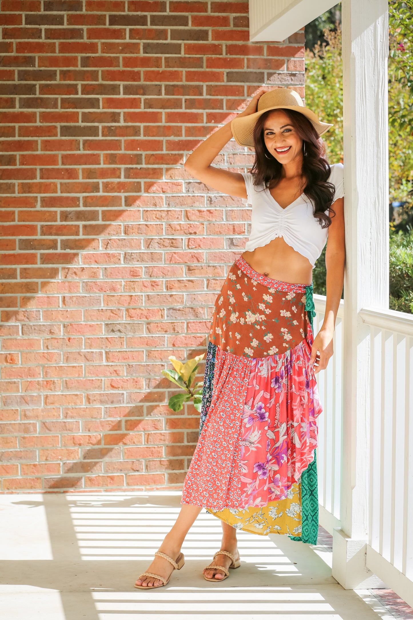 Meadow Bohemian Wrap Skirt 5