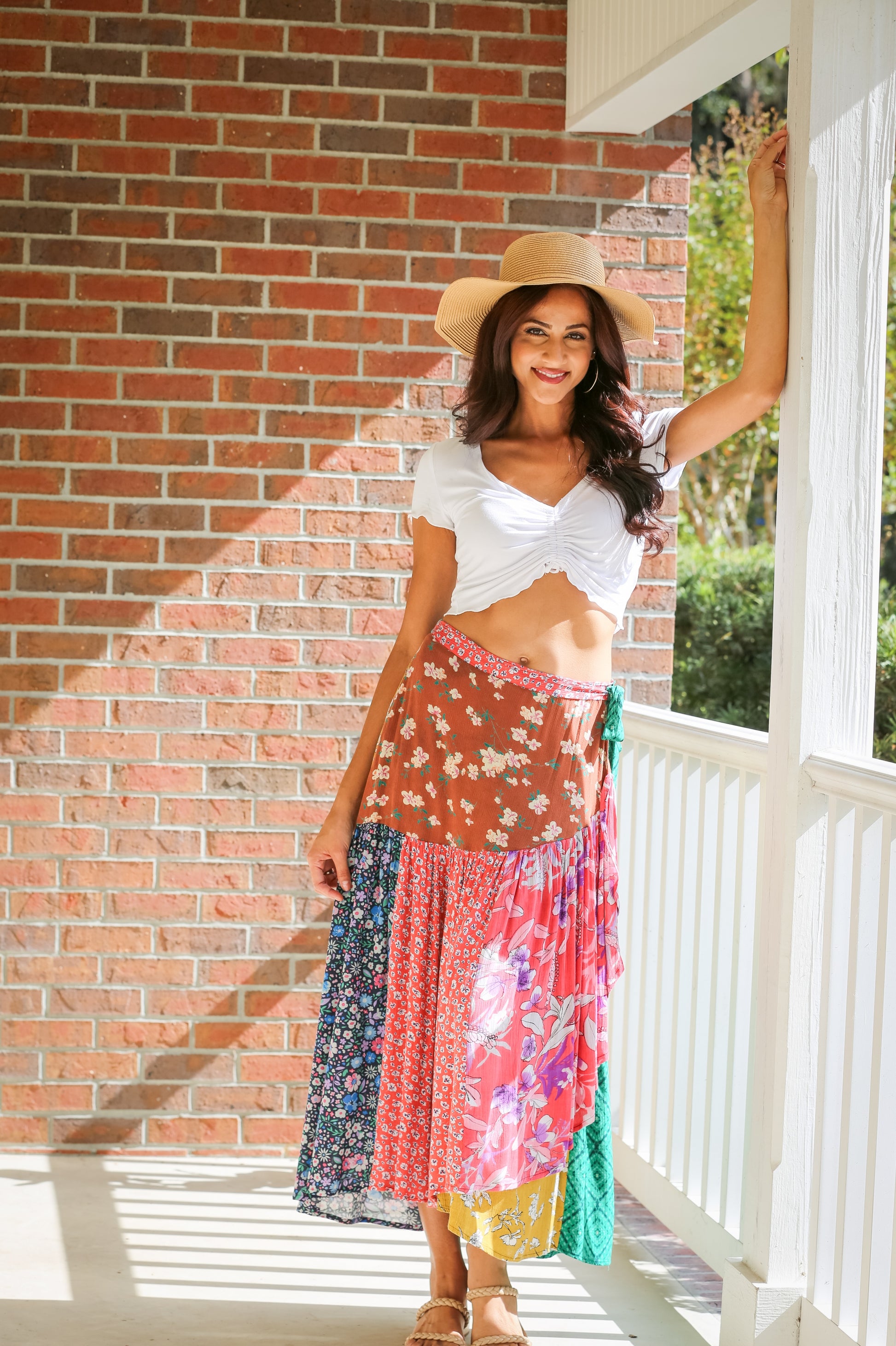 Meadow Bohemian Wrap Skirt 6