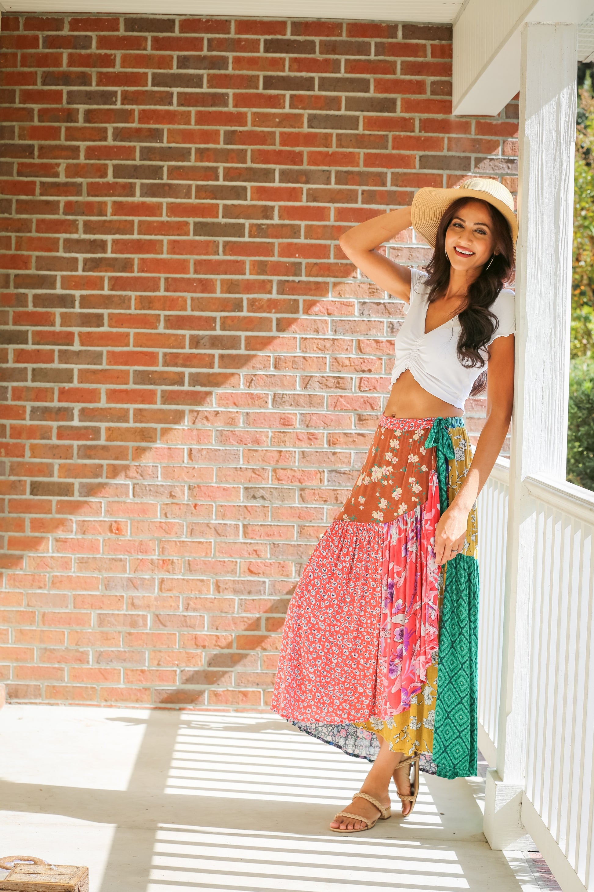 Meadow Bohemian Wrap Skirt 8