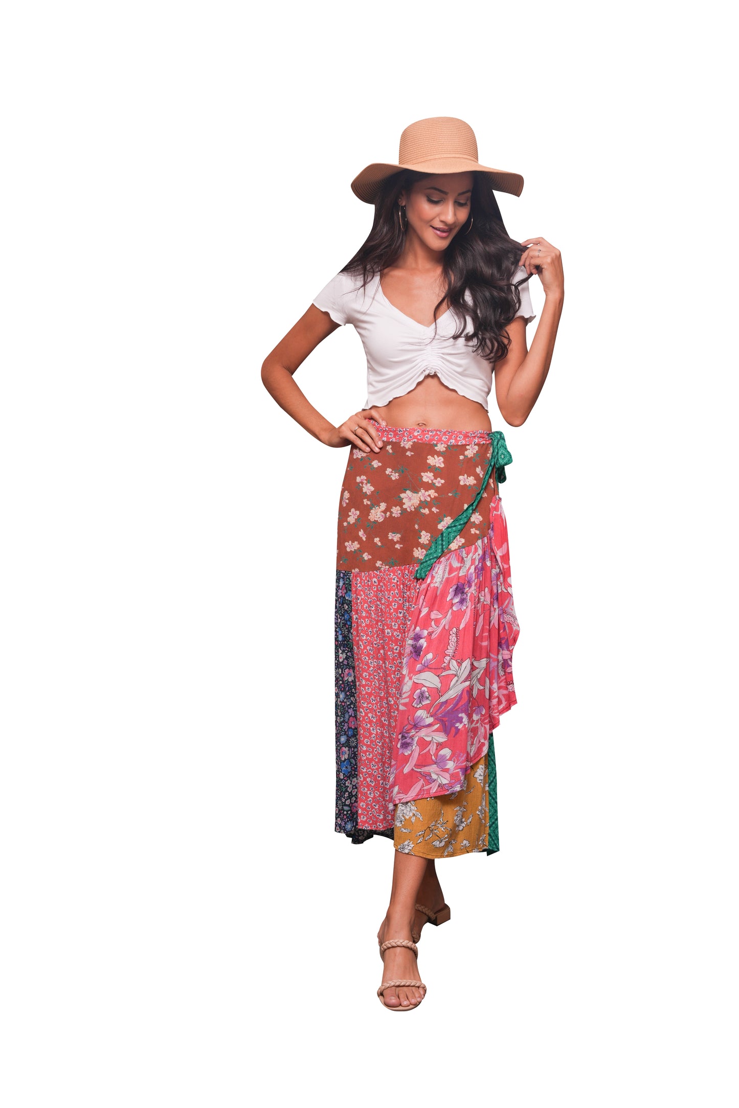 Meadow Bohemian Wrap Skirt