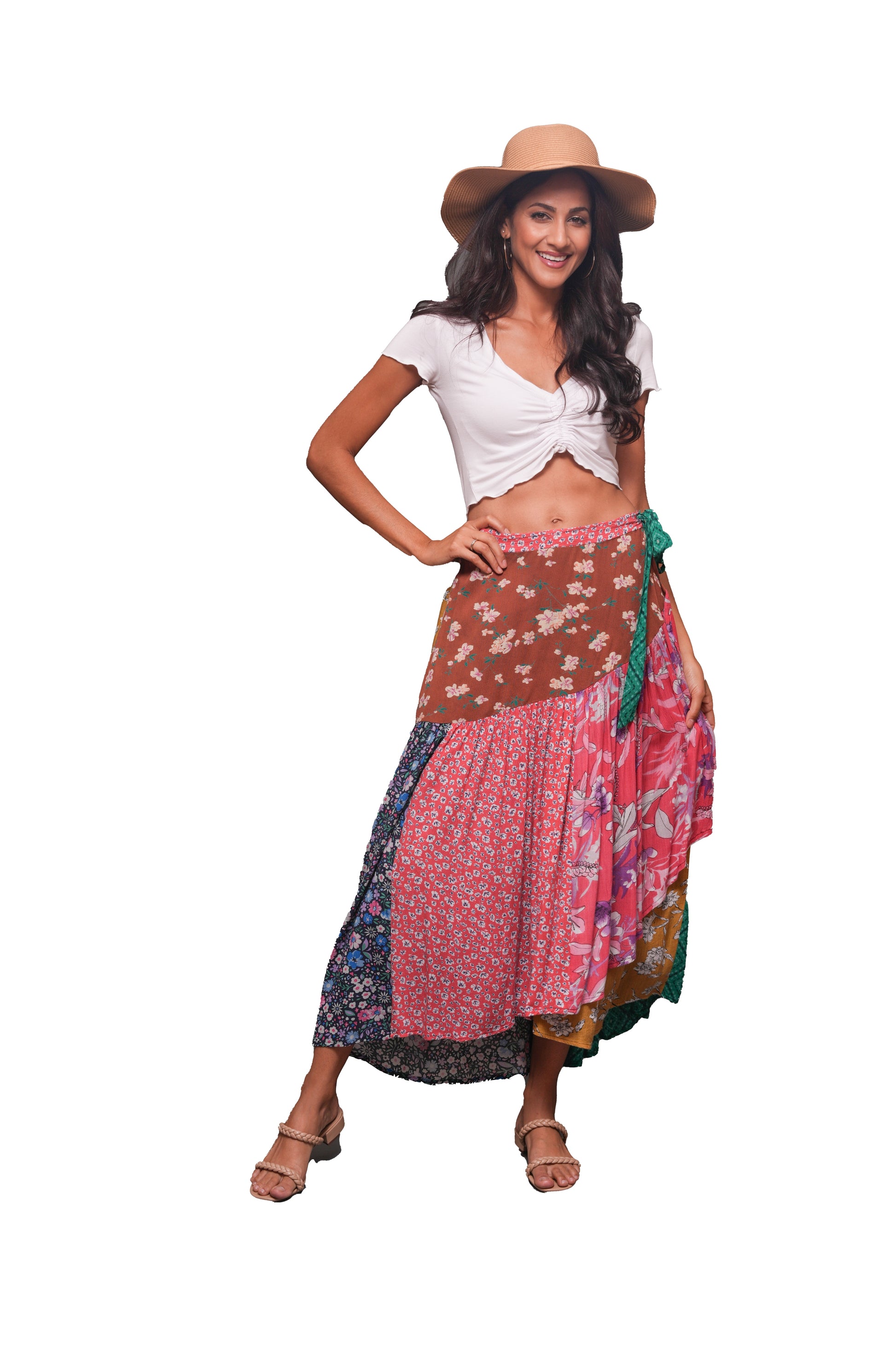 Meadow Bohemian Wrap Skirt 4