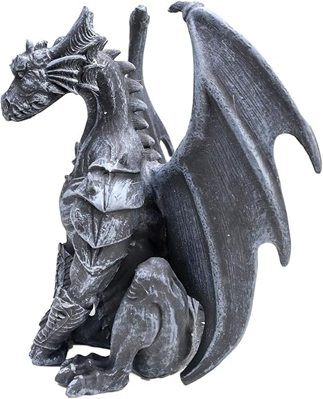 Guardian Gargoyle – Hand-Painted Cold Cast Resin – Protective Decor for Shelves and Tables 2