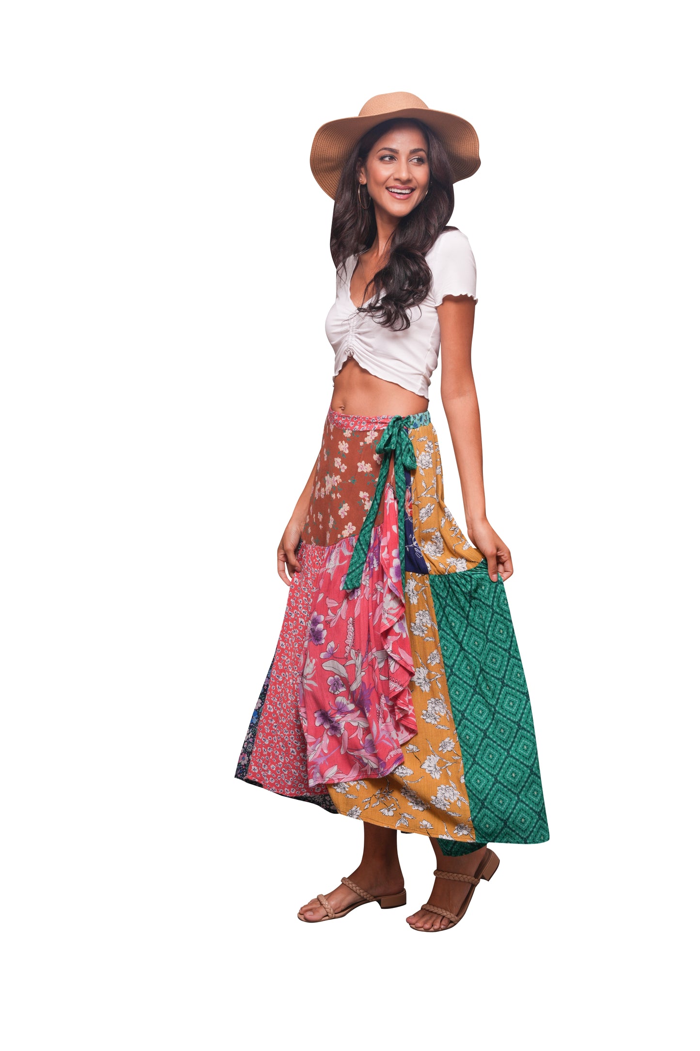 Meadow Bohemian Wrap Skirt 3