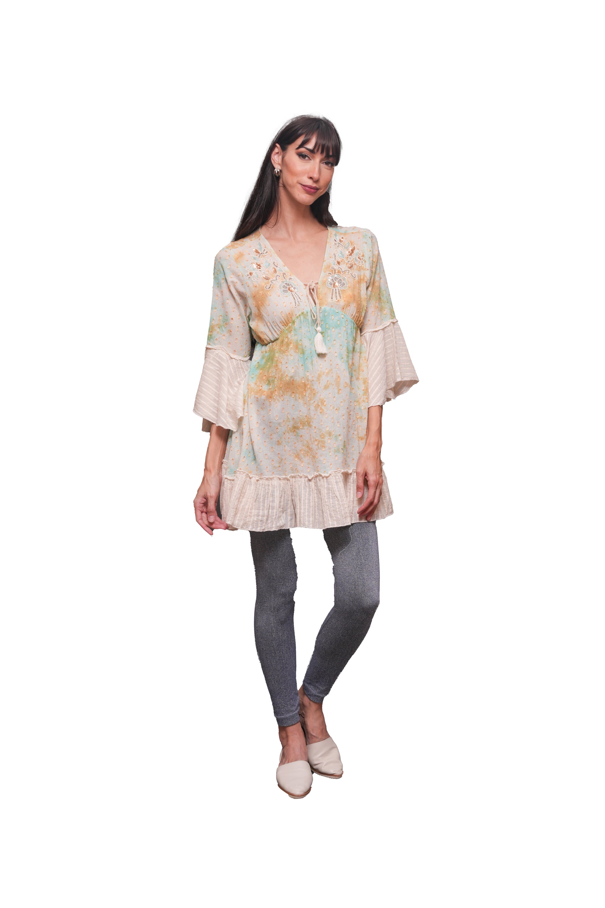 Sage Bohemian Tunic 2