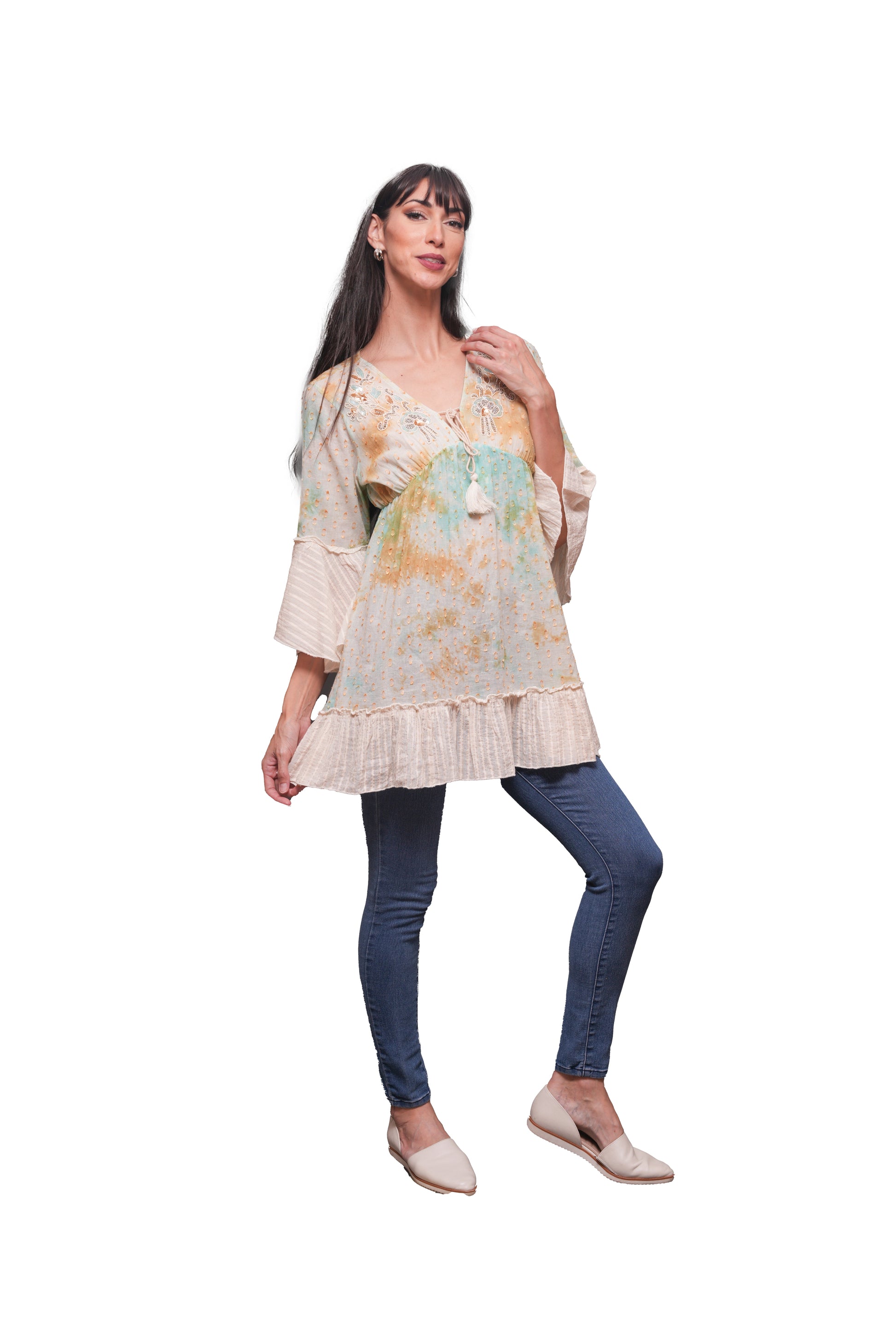 Sage Bohemian Tunic 3