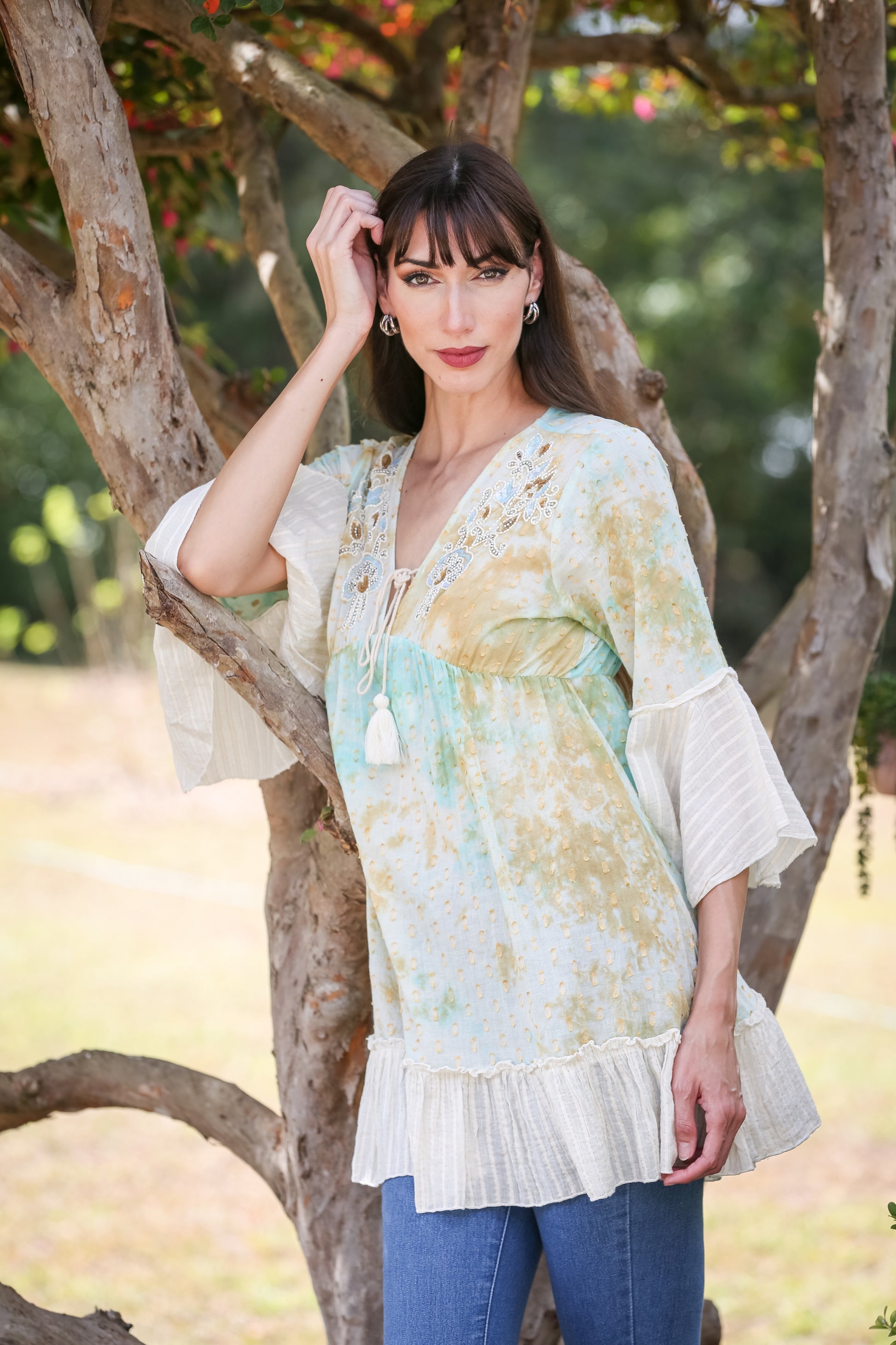 Sage Bohemian Tunic 5