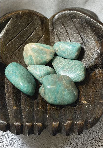 AMAZONITE HEALING TUMBLED STONE