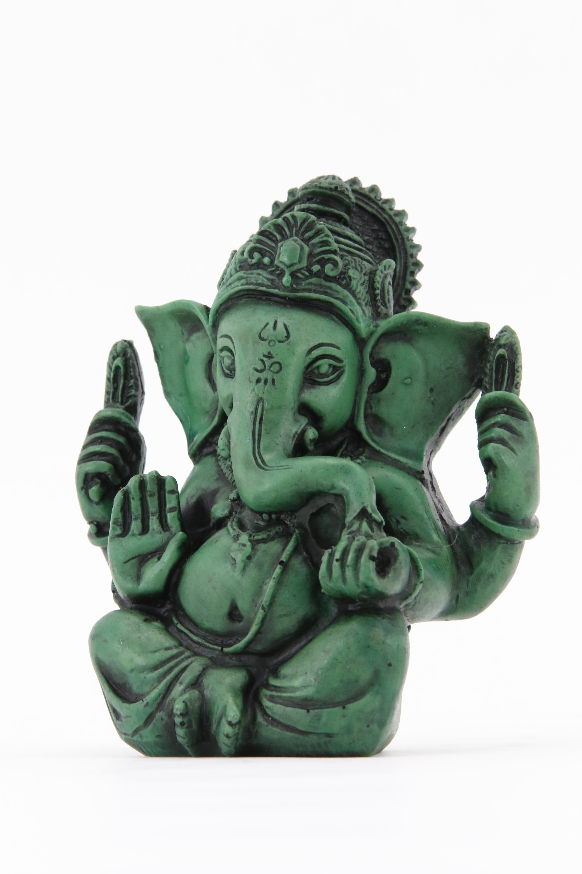 Macro close up of beautiful ganesha statue in blessing pose - stock photo  1803241 | Crushpixel