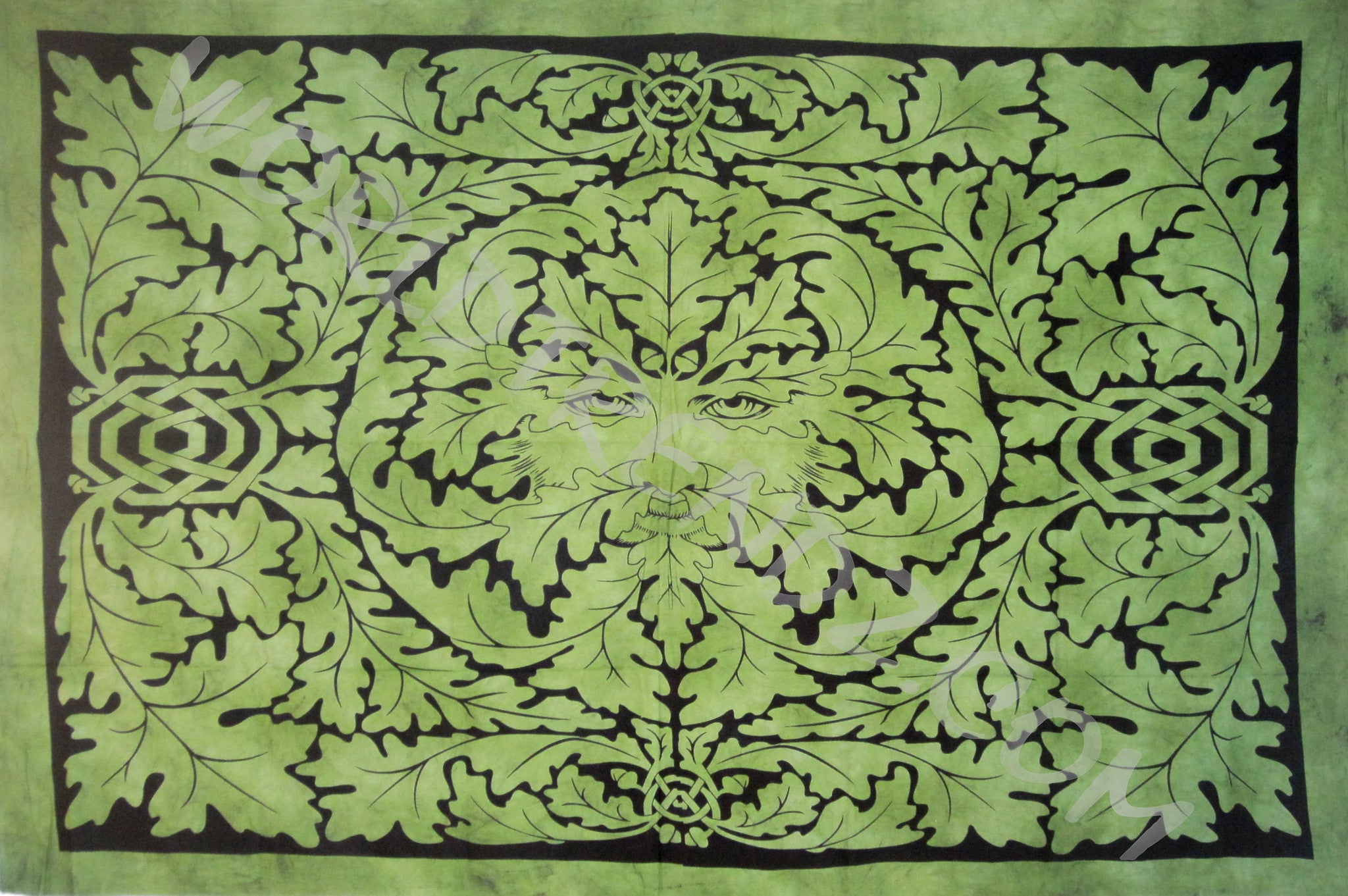 Green man tapestry hot sale