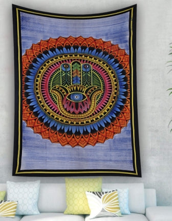 Hamsa tapestry discount