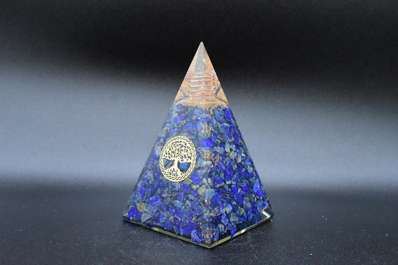 Orgone Pyramid - Reiki Healing Protection- Black Tourmaline Crystal  Orgonite Pyramid for Chakra Balance - Panic Attacks Protection Inner  Strength Meditation Booster : Handmade Products