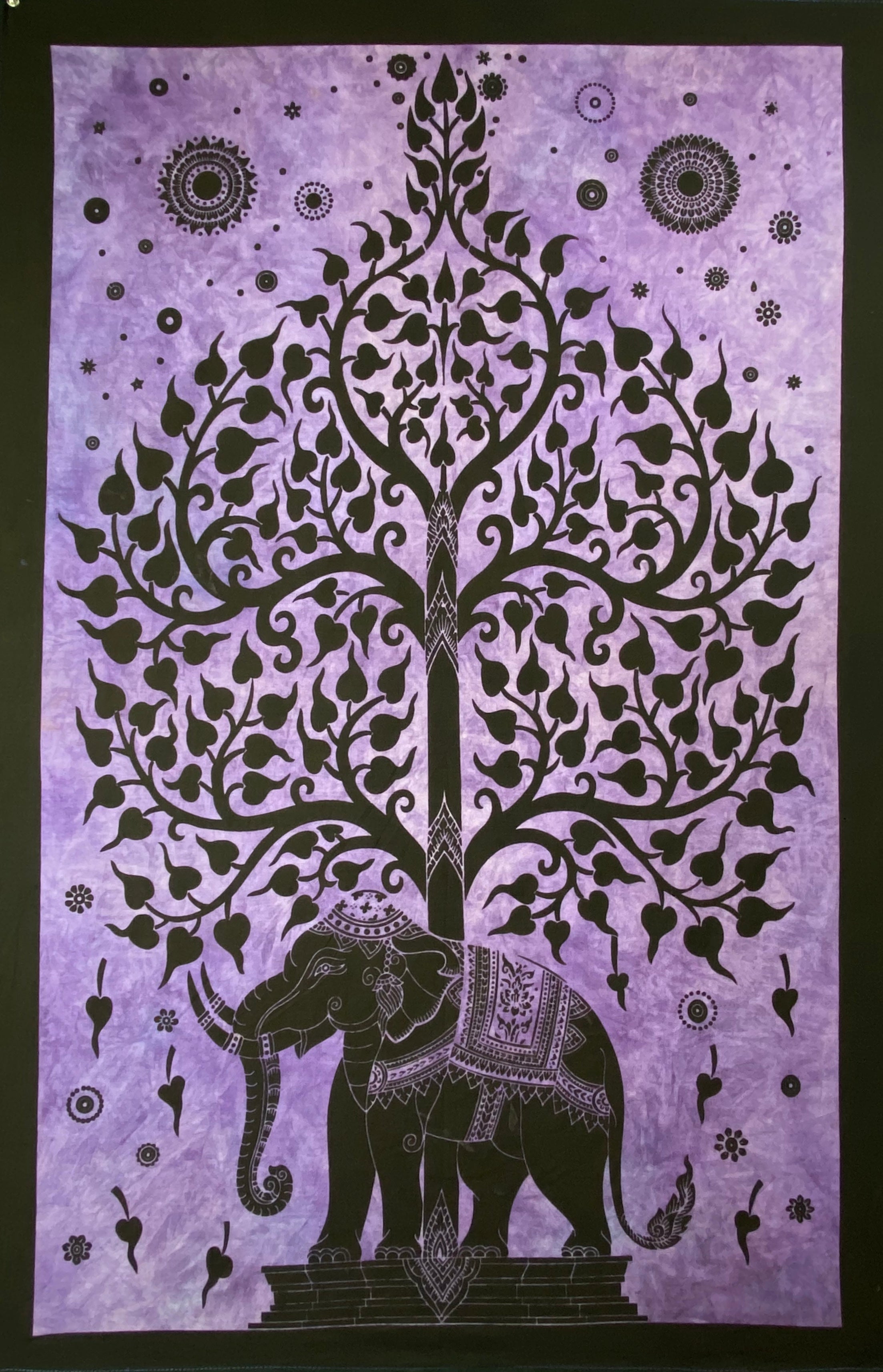 Elephant best sale tapestry meaning